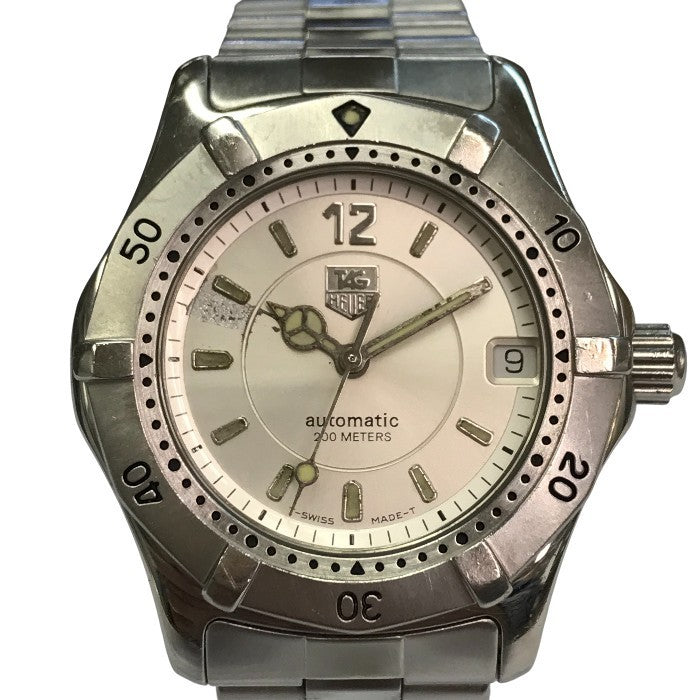 TAG HEUER タグホイヤー 腕時計 メンズ アナログ 自動巻き 2000シリーズ ステンレススチール SS ボーイズ WK2216 中古 T1