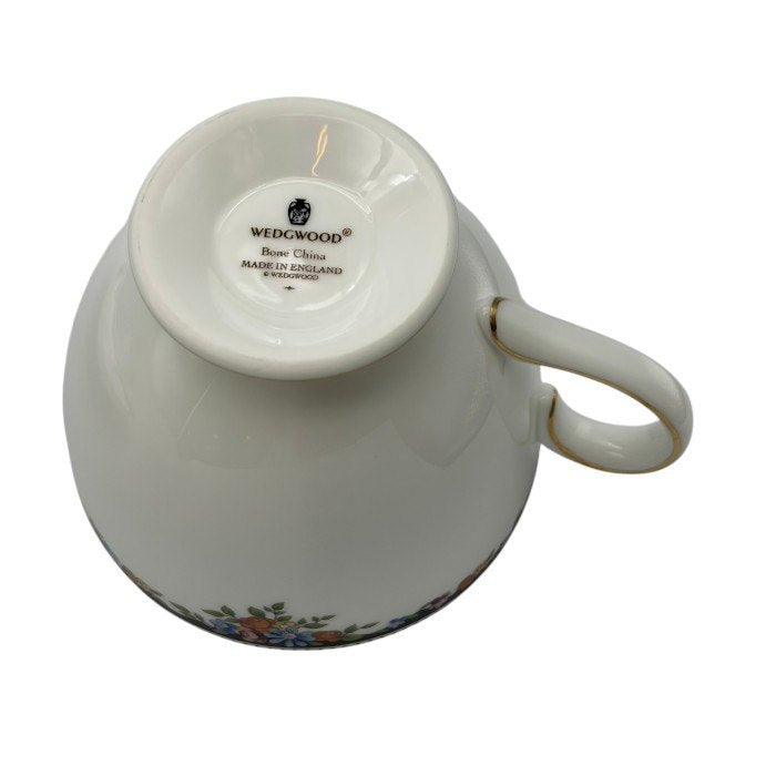Wedgwood ウェッジウッド オズボーン カップ＆ソーサー ペア 洋食器 花柄 おしゃれ ブランド 中古 W1