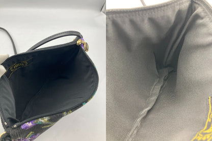 FEILER フェイラー シャノン ショルダーバッグ チャコールグレー 中古 D4