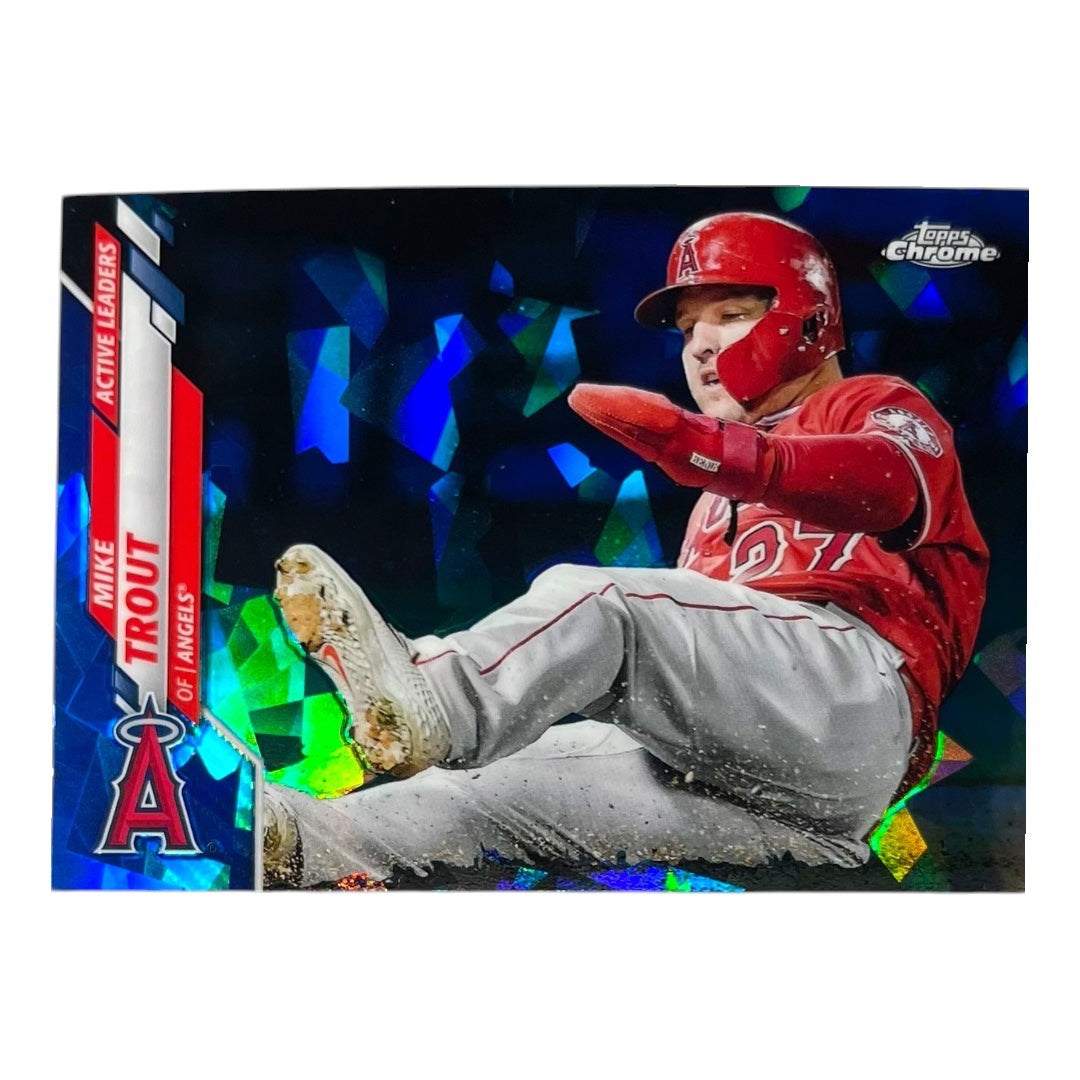 TOPPS MLBカード CHROME MIKE TROUT ANGELS #U-119 中古 IT2