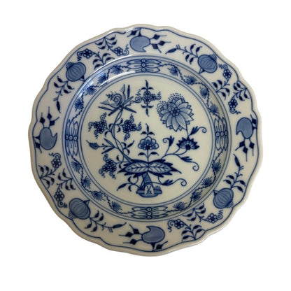 Meissen マイセン ブルーオニオン スープ プレート 20cm 洋食器 食器 ブランド おしゃれ 皿 中古 W1