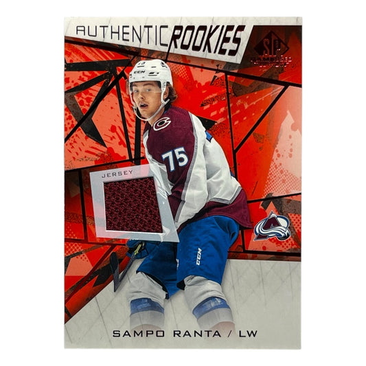 UPPER DECK NHLカード SP GAME USED SAMPO RANTA COLORADO AVALANCHE #167 中古 IT2
