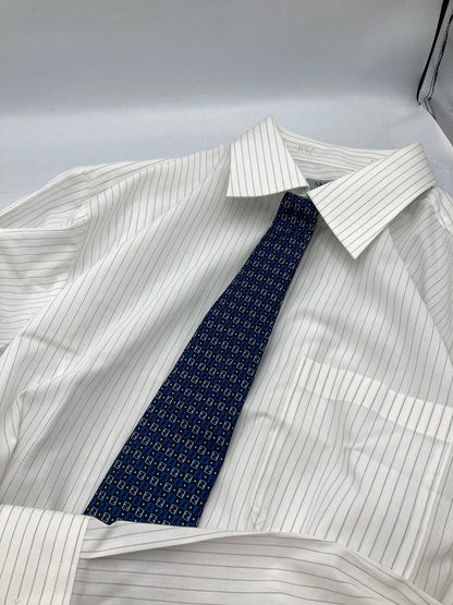 FENDI フェンディ ズッカ柄 ネクタイ シルク100％ 中古 D4