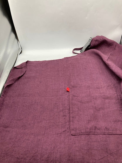 Lino e Lina リーノエリーナ リネン100％  エプロン 中古 D4