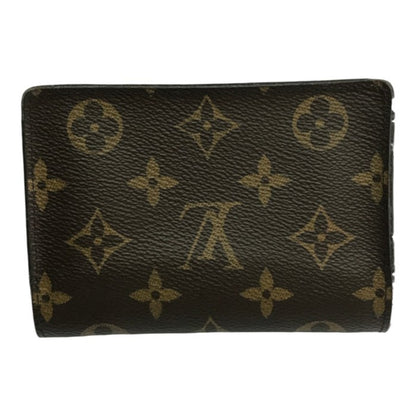 LOUIS VUITTON ルイヴィトン モノグラム ポルトフォイユ ジュリエット 財布 2つ折り ラウンドジップ ブラウン/レッド M69433 中古 T1