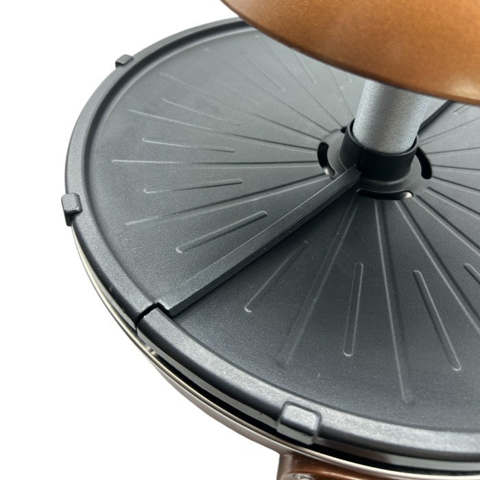 ザイグル ZAIGLE サークル炙輪 (あぶりん) NC-400 ブロンズゴールド 焼肉 煙少ない 油ハネ少ない ホットプレート 赤外線直火 中古 W４