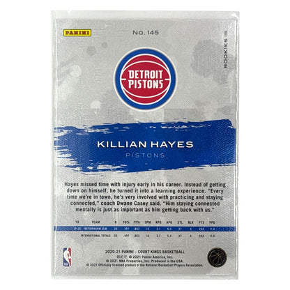 PANINI NBAカード COURT KINGS KILLIAN HAYES PISTONS #145 中古 IT1