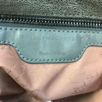 ステラマッカートニー ファラベラ フォールドオーバー トートバッグ レディース クラッチ ショルダー チェーン ノンレザー グレー 中古 T1