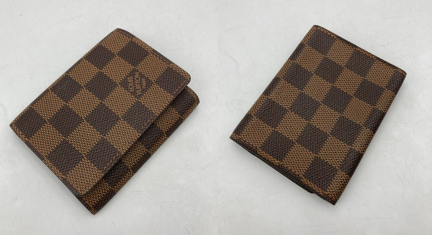 LOUIS VUITTON ルイヴィトン ダミエ アンヴェロップ カルト ドゥ ヴィジット 名刺入れ/カードケース N62920 中古 D4