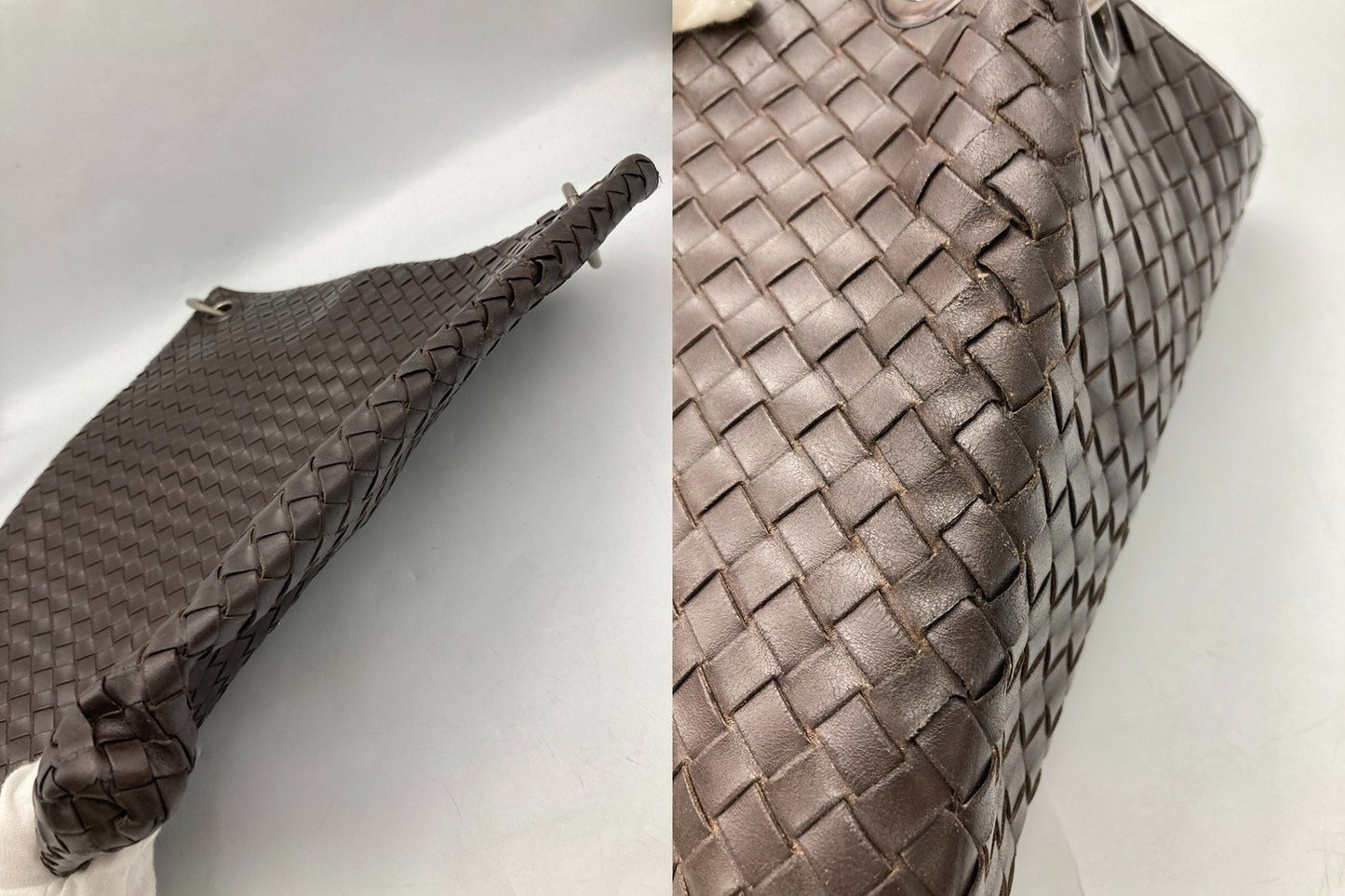 BOTTEGA VENETA ボッテガヴェネタ イントレチャート ショルダーバッグ 中古 D4