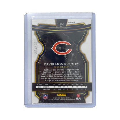 PANINI NFLカード SELECT CONCOURSE PRIZM DAVID MONTGOMERY CHICAGO BEARS 109/149 #27 中古 IT1
