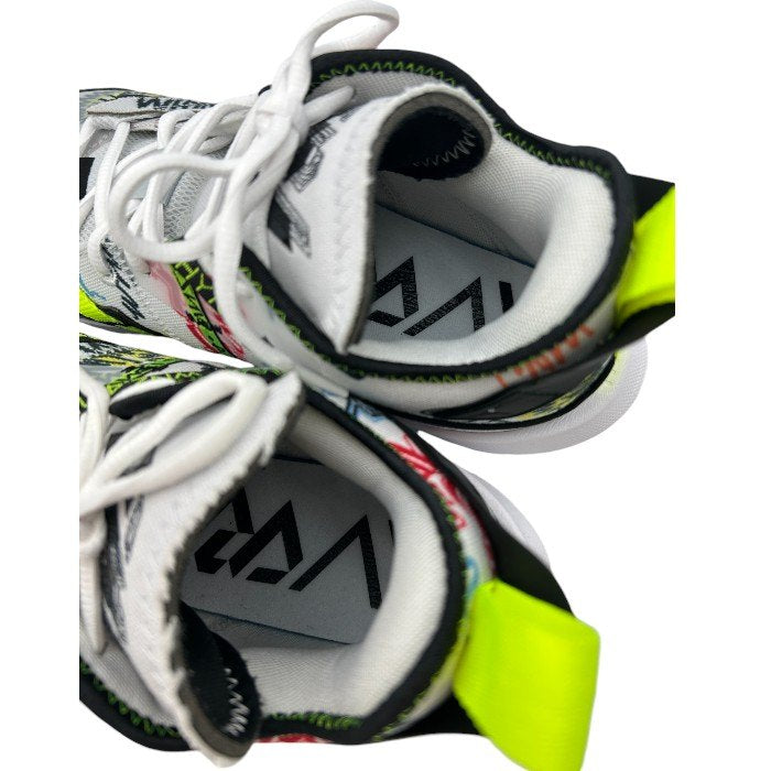 NIKE ナイキ Jordan Why Not Zer0.4 Graffiti スニーカー DD4886-007 27.5cm 靴 シューズ メンズ 総柄 ジョーダン 中古 W４