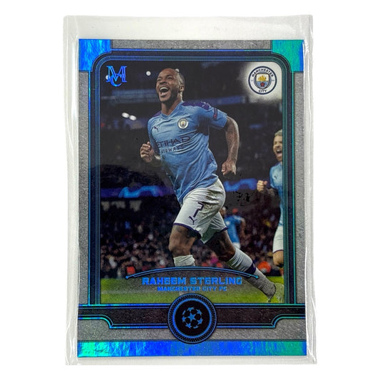 TOPPS サッカーカード MUSEUM COLLECTION RAHEEM STERLING MANCHESTER CITY /75 #56 中古 IT1