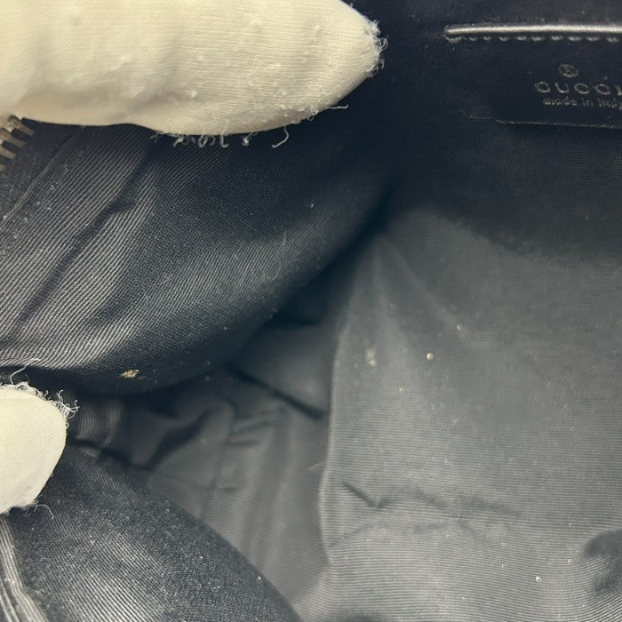 GUCCI グッチ アクセサリーポーチ レディース GGキャンバス ブラック 103399 ブランド 鞄 バッグ ミニ 小さい 中古 W４