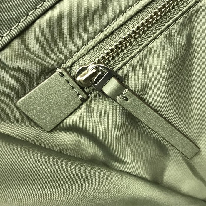 TORY BURCH トリーバーチ エラ スモール トートバッグ レディース マグネット開閉 A4収納 通勤 グリーン系グレー 164757 中古 T1