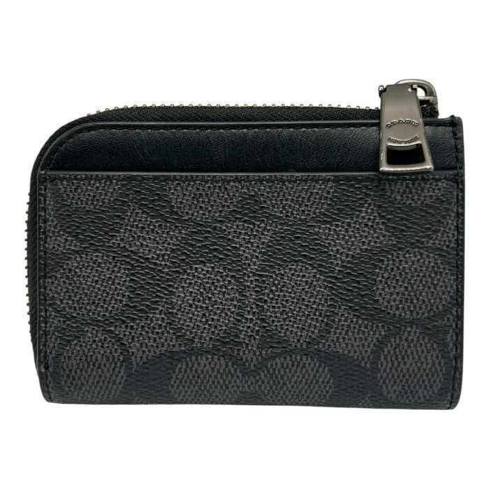 COACH コーチ シグネチャー 小銭入れ メンズ CS477 ブランド ミニ コンパクト 中古 W４