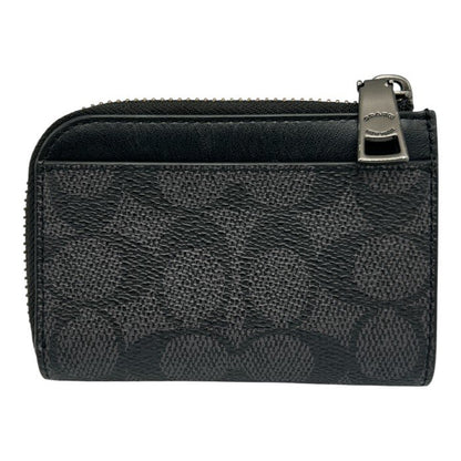 COACH コーチ シグネチャー 小銭入れ メンズ CS477 ブランド ミニ コンパクト 中古 W４