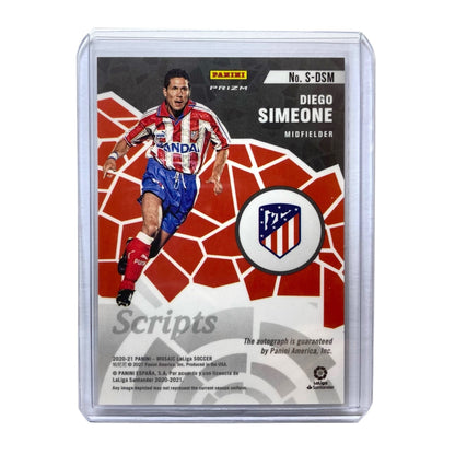 PANINI サッカーカード MOSAIC LALIGA PRIZM DIEGO SIMEONE ATLETICO DE MADRID #S-DSM 中古 IT2