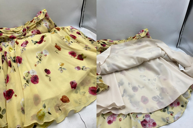 ANNA MOLINARI  アンナモリナーリ 花柄 ノースリーブ ワンピース サイズ IT40 レディース 中古 D4