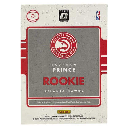 PANINI NBAカード DONRUSS TAUREAN PRINCE ATLANTA HAWKS #17 中古 IT2