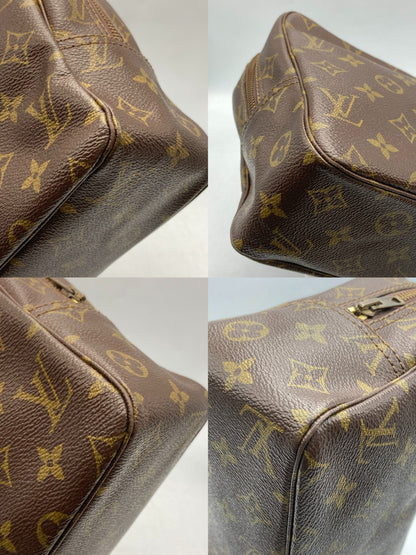 LOUIS VUITTON ルイヴィトン モノグラム トゥルーストワレット28 化粧ポーチ M47522 中古 D4