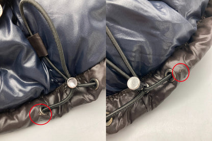 MONCLER モンクレール Maya ダウンジャケット サイズ1 220914036605 98950 メンズ ダークブラウン 中古 D4