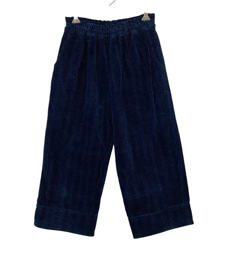 Particular パルティクラール コーデュロイ クロップド ワイドパンツ 中古 D4