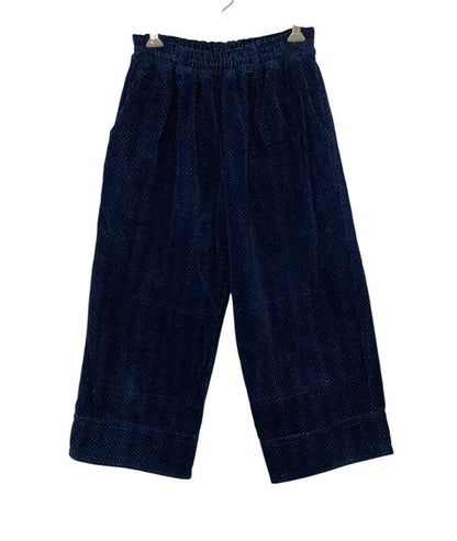 Particular パルティクラール コーデュロイ クロップド ワイドパンツ 中古 D4