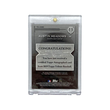 TOPPS MLBカード TRIBUTE AUSTIN MEADOWS 10/10 #TA-AME 中古 IT1