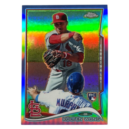 TOPPS MLBカード CHROME KOLTEN WONG ST. LOUIS CARDINALS /199 #188 中古 IT2