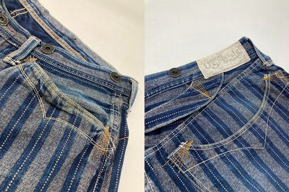 FREEWHEELERS フリーホイーラーズ BRAKEMAN OVERALLS ワークパンツ 中古 D4