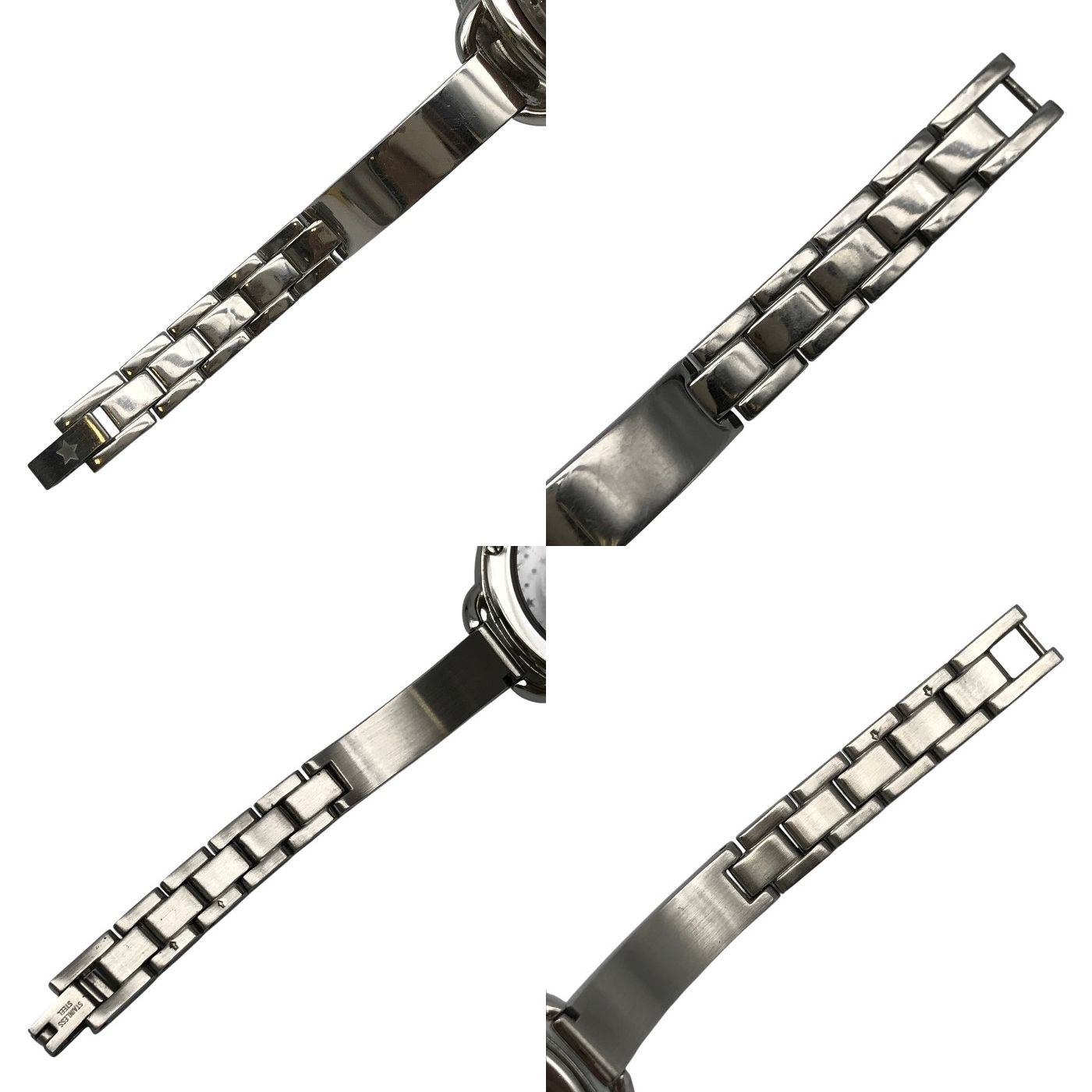 STAR JEWELRY スタージュエリー 腕時計 レディース アナログ クォーツ ラウンドフェイス 限定 星座 クリア シルバー/ホワイト 中古 T1