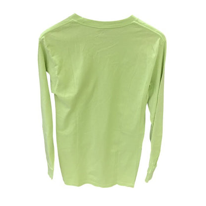 STUSSY ステューシー 長袖 メンズ 秋 綿100％ ライトグリーン Sサイズ 中古 M1