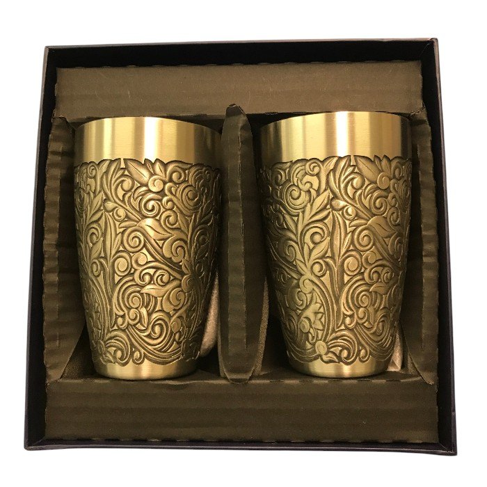 ROYAL SELANGOR ロイヤルセランゴール ピュータータンブラー ペア 中古 Y1