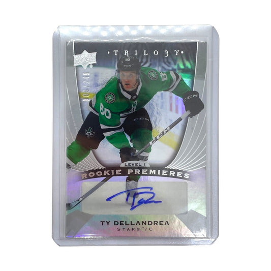 UPPER DECK NHLカード TRILOGY TY DELLANDREA STARS 008/249 #78 中古 IT1