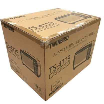 ツインバード ノンフライオーブン ホワイト TS-4119W 中古 Y1