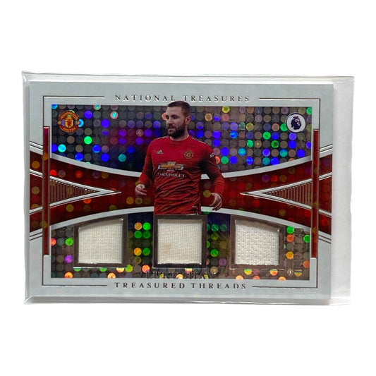 PANINI サッカーカード CHRONICLES NATIONAL TREASURES LUKE SHAW MANCHESTER UNITED 089/149 #TT-LS 中古 IT2