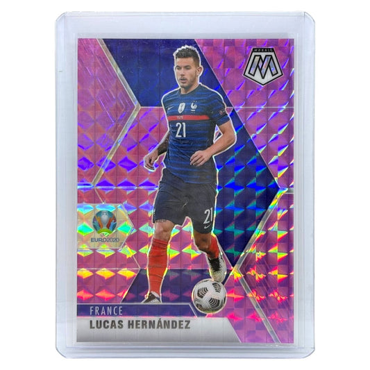 PANINI サッカーカード MOSAIC UEFA EURO PRIZM LUCAS HERNANDEZ FRANCE /49 #117 中古 IT1