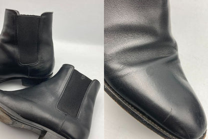 YVES SAINT LAURENT イヴサンローラン サイドゴア ブーツ 634195 サイズ40 メンズ 中古 D4