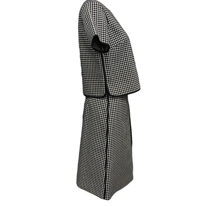 EPOCA エポカ ドッド柄 半袖 セットアップ M5S01－503－40 38(M) アンサンブル 上下セット 水玉 スカート レディース 中古 KW1