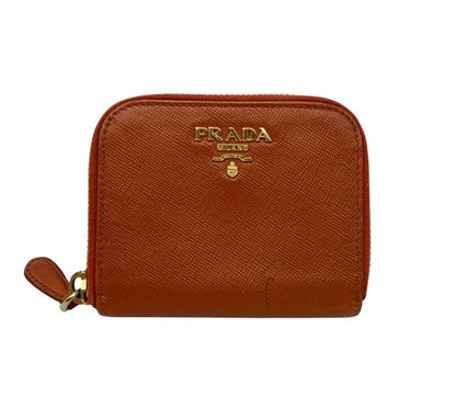PRADA プラダ ラウンドファスナー コインケース 小銭入れ 中古 D4