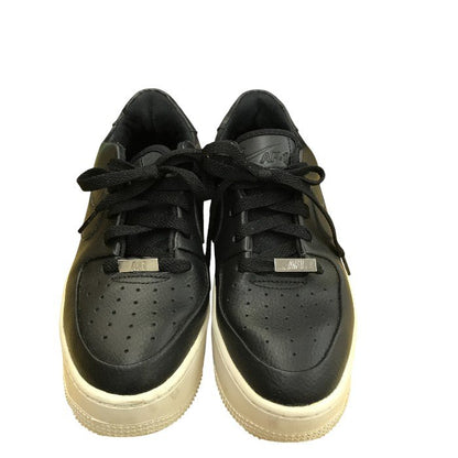 NIKE ナイキ WMNS AIR FORCE 1 SAGE LOW  エアフォース1  スニーカー シューズ レディース 24.0cm 厚底 ブラック AR5339-002 中古 N1