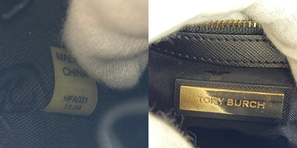 TORY BURCH トリーバーチ チェーンショルダーバッグ ブラック 鞄 ハンドバッグ 肩掛け 斜め掛け ブランド 中古 W４