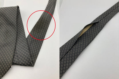 GUCCI グッチ マイクロGG ネクタイ 中古 D4