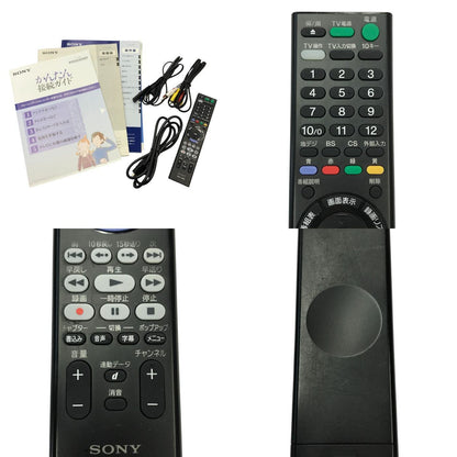 SONY ソニー ブルーレイディスク/DVDレコーダー ブラック HDD1TB内蔵 2チューナー 2番組同時録画 BD 外付けHDD対応 無線LAN内蔵モデル BDZ-ZW1500 中古 T1