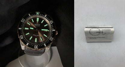 ORIENT オリエント 自動巻き  腕時計 回転ベゼル ダイバーズウォッチ AC09-D0-B 中古 D4