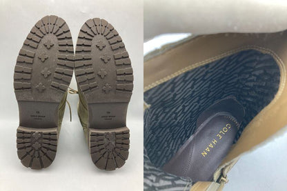 COLE HAAN コールハーン グリニッジ レースアップ ブーティー ブーツ WATERPROOF W25690 サイズ7 中古 D4