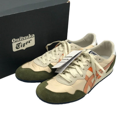オニツカタイガー SERRANO スニーカー メンズ ローカット セラーノ COZY PINK/MIKAN ORANGE 28.5cm 中古 T1