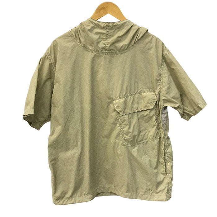 THE NORTH FACE PURPLE LABEL マウンテンフィールド H/S プルオーバー メンズ ナイロン フード ナナミカ ベージュ Sサイズ NP2109N 中古 T1