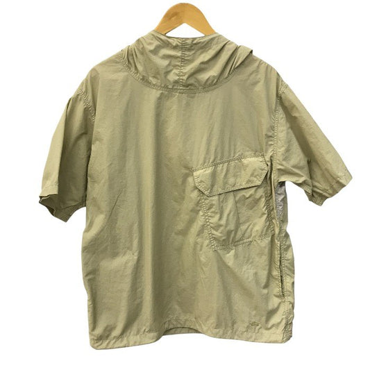 THE NORTH FACE PURPLE LABEL マウンテンフィールド H/S プルオーバー メンズ ナイロン フード ナナミカ ベージュ Sサイズ NP2109N 中古 T1
